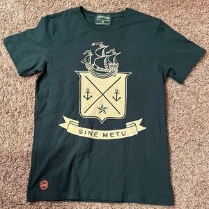 Jameson Whiskey Green Short Sleeve Shirt Sz S EUC